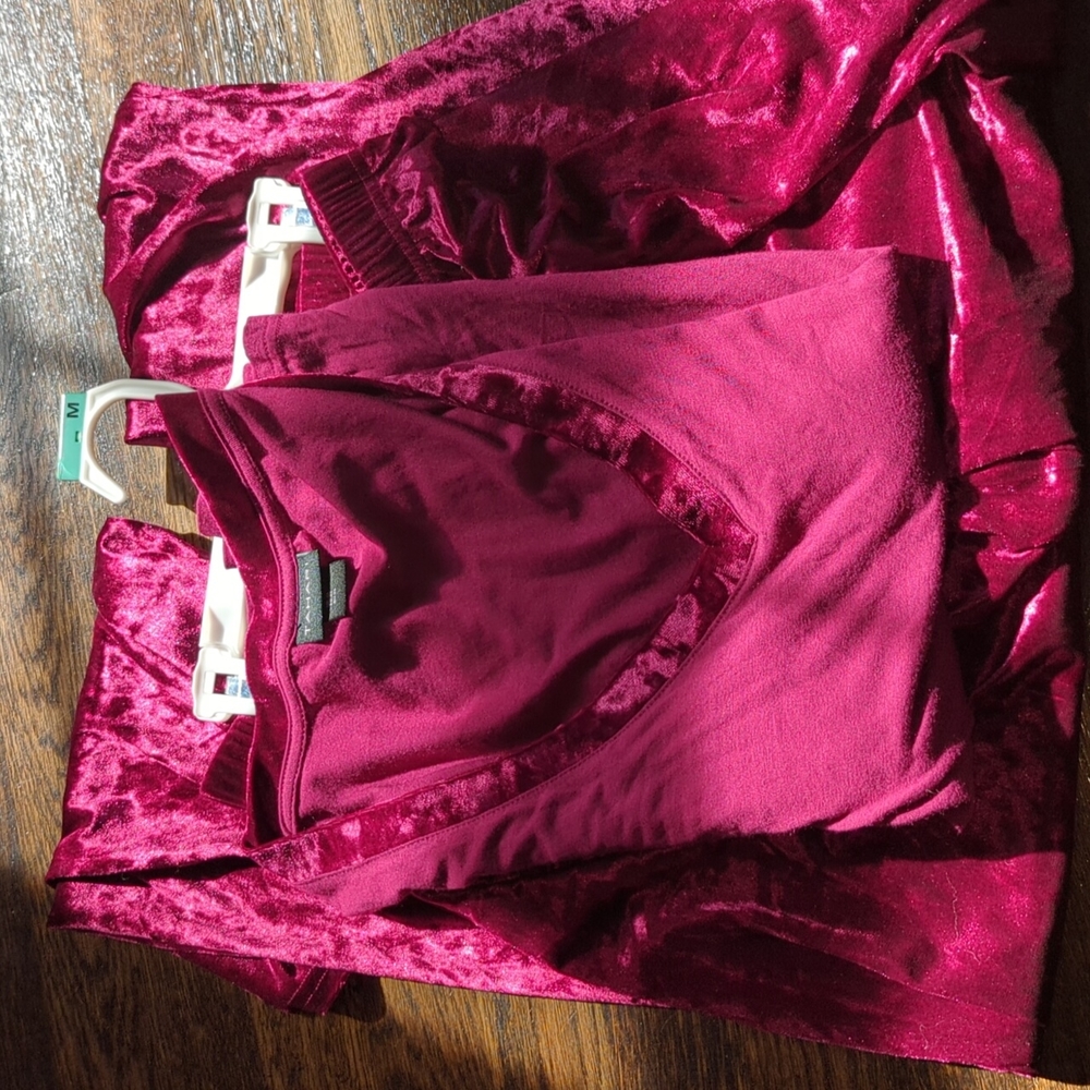Super soft Crushed velvet PJ set